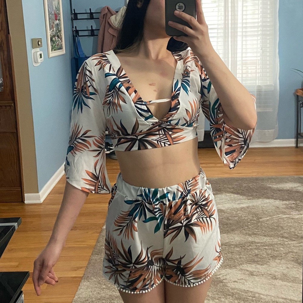 Palm print matching set